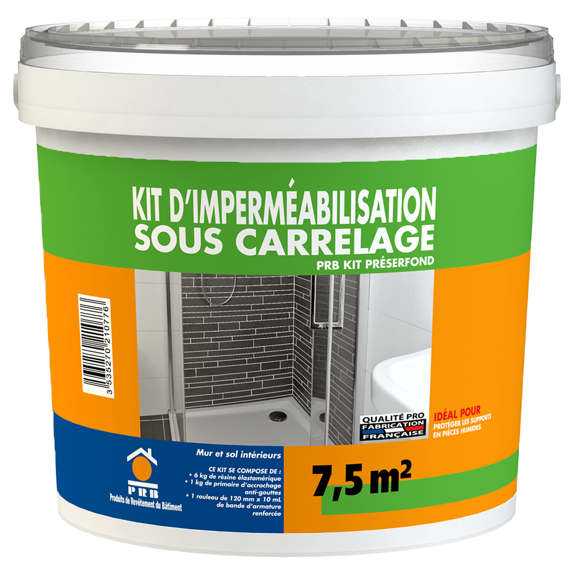 PRB KIT D'IMPERMÉABILISATION SOUS CARRELAGE