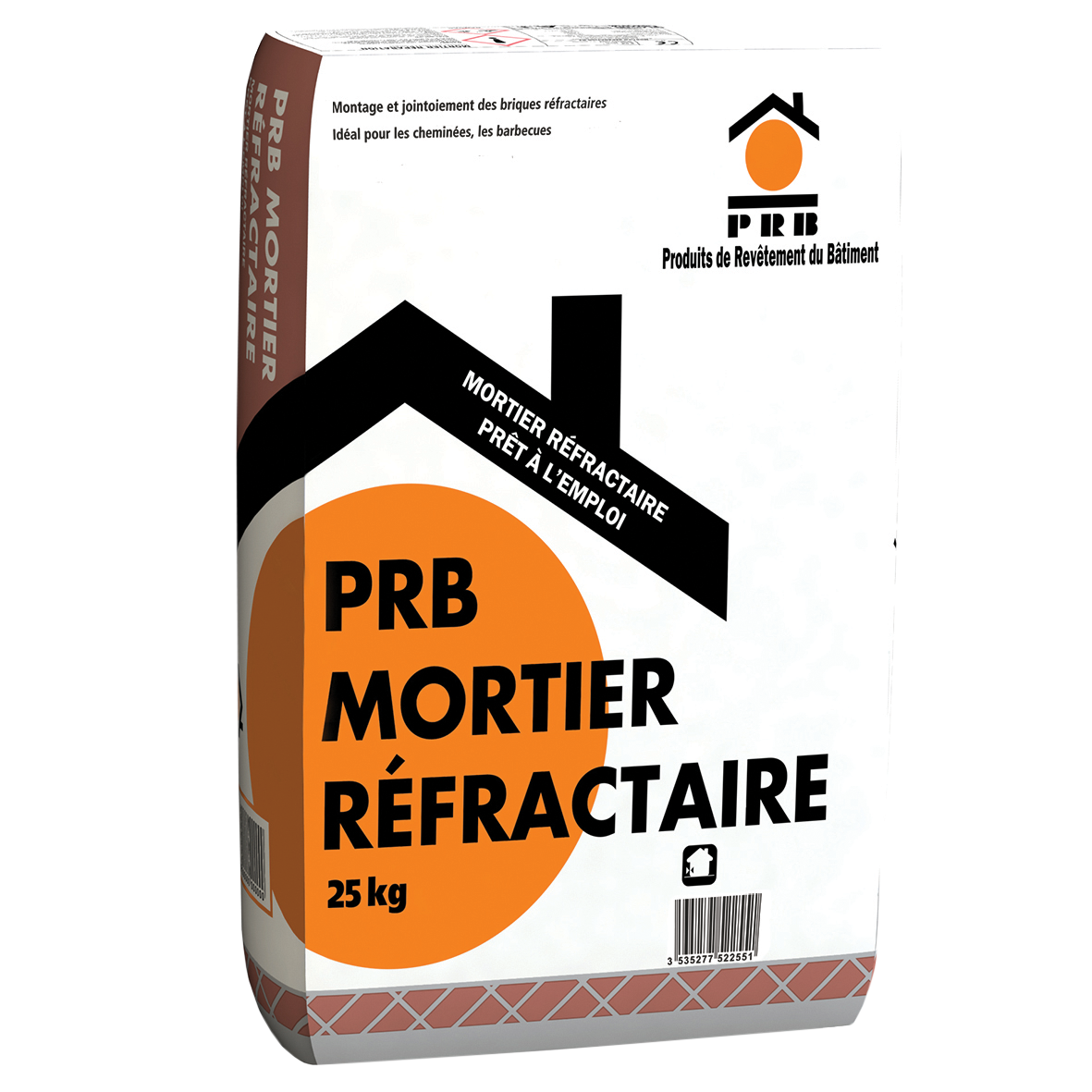 PRB MORTIER REFRACTAIRE