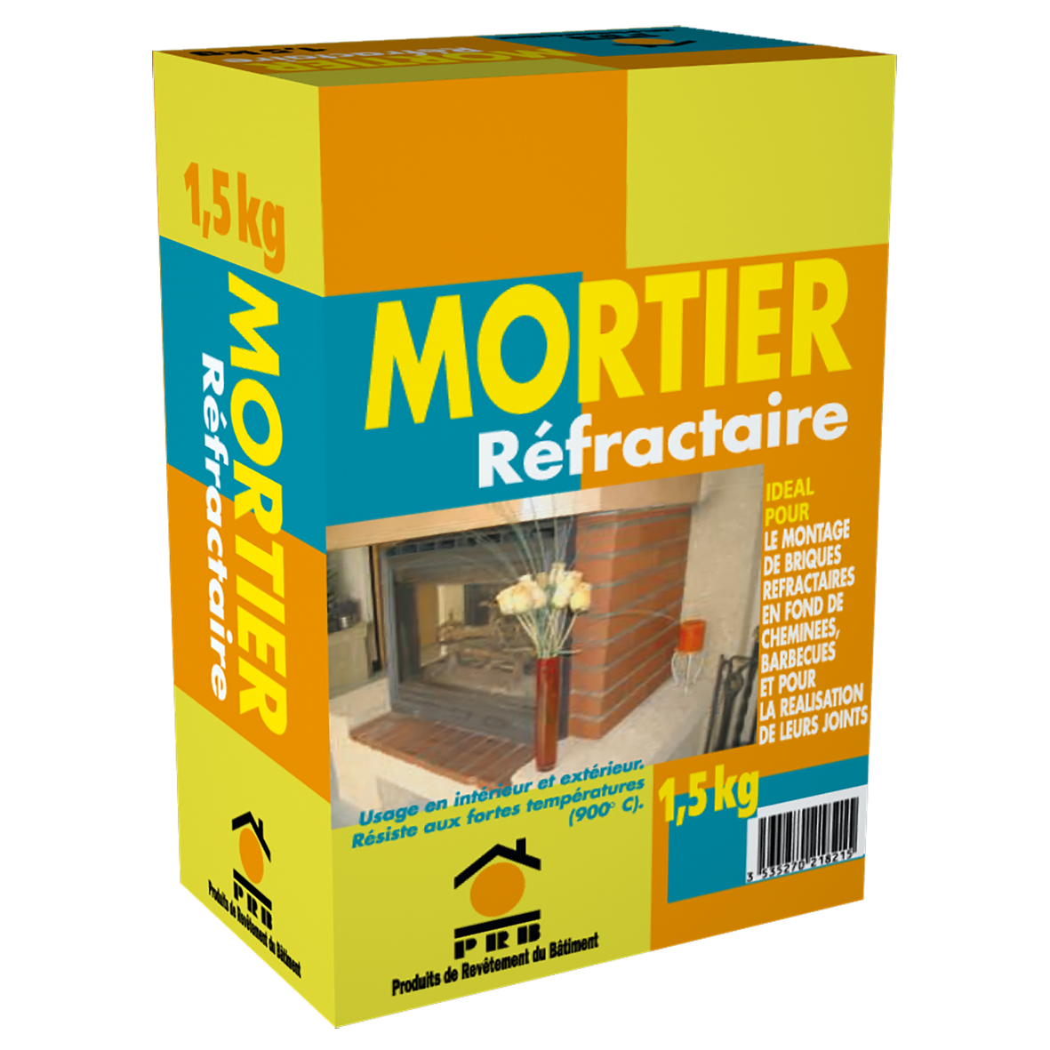 PRB MORTIER REFRACTAIRE