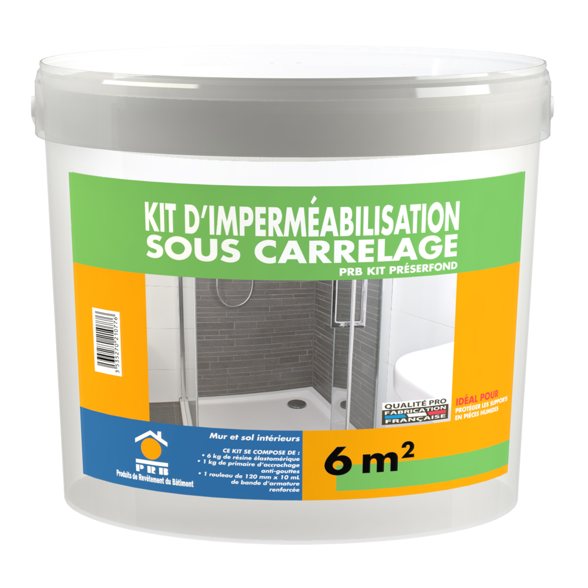 PRB KIT D'IMPERMÉABILISATION SOUS CARRELAGE